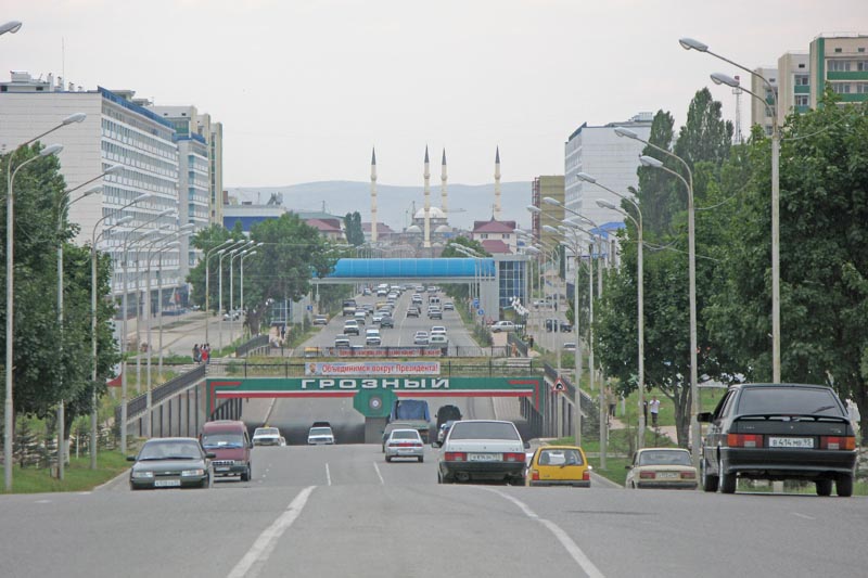 Çeçenistan Respublikasının mərkəzi Qrozniy şəhəri